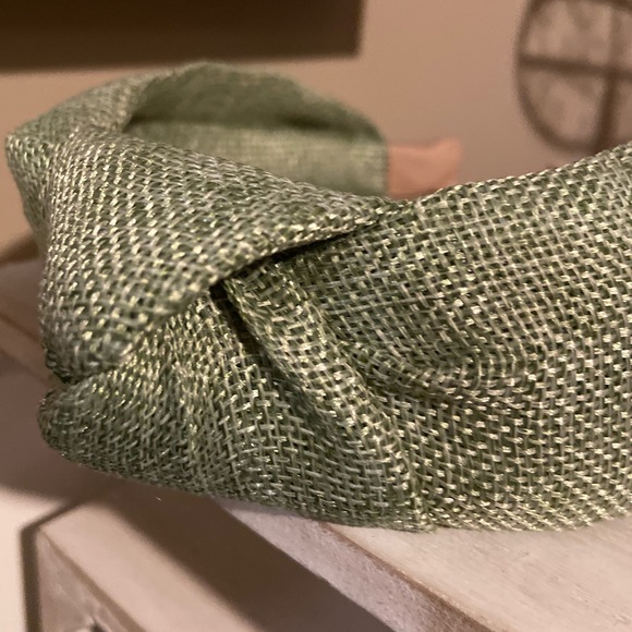 Headband Knotted Fascinator Wide Derby Mint Green New Unworn - Picture 4 of 5